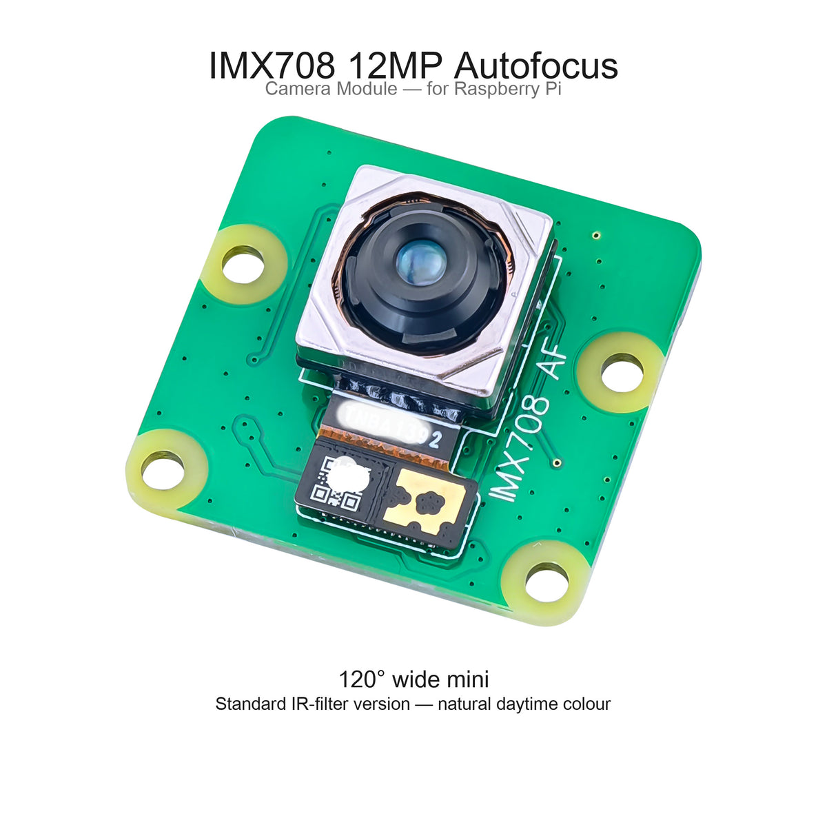 Módulo de cámara CSI IMX708 12MP – Enfoque automático
