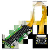 Módulo de cámara CSI OV5647 5MP para Raspberry Pi 4B/5B – 1080p 30 fps, gran angular 150°, cable FPC plug-and-play – IA, seguridad y robótica