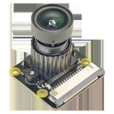 Módulo de cámara CSI OV5647 5MP para Raspberry Pi 4B/5B – 1080p 30 fps, gran angular 150°, cable FPC plug-and-play – IA, seguridad y robótica