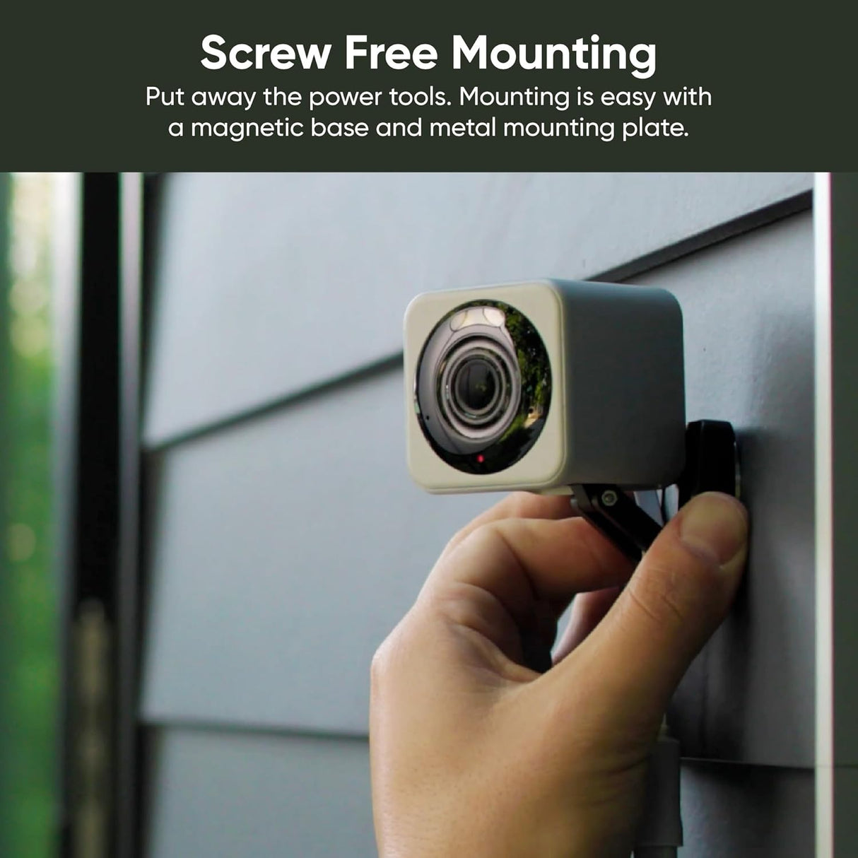 WYZE Cam v4 (Latest Model), 2.5K AI Security Camera, Indoor/Outdoor Cameras for Home Security, Baby Monitor & Pet Camera, Vibrant Color Night Vision, No Subscription Required
