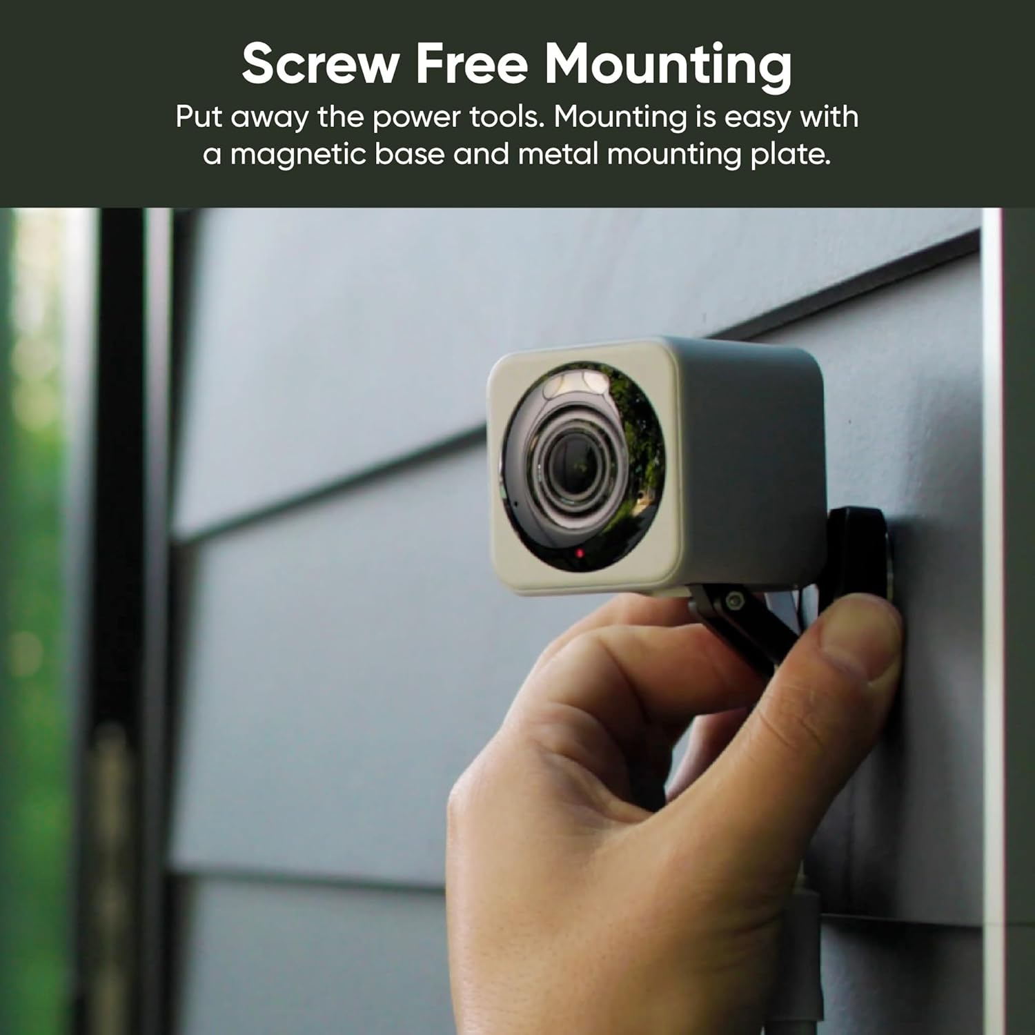 WYZE Cam v4 (Latest Model), 2.5K AI Security Camera, Indoor/Outdoor Cameras for Home Security, Baby Monitor & Pet Camera, Vibrant Color Night Vision, No Subscription Required