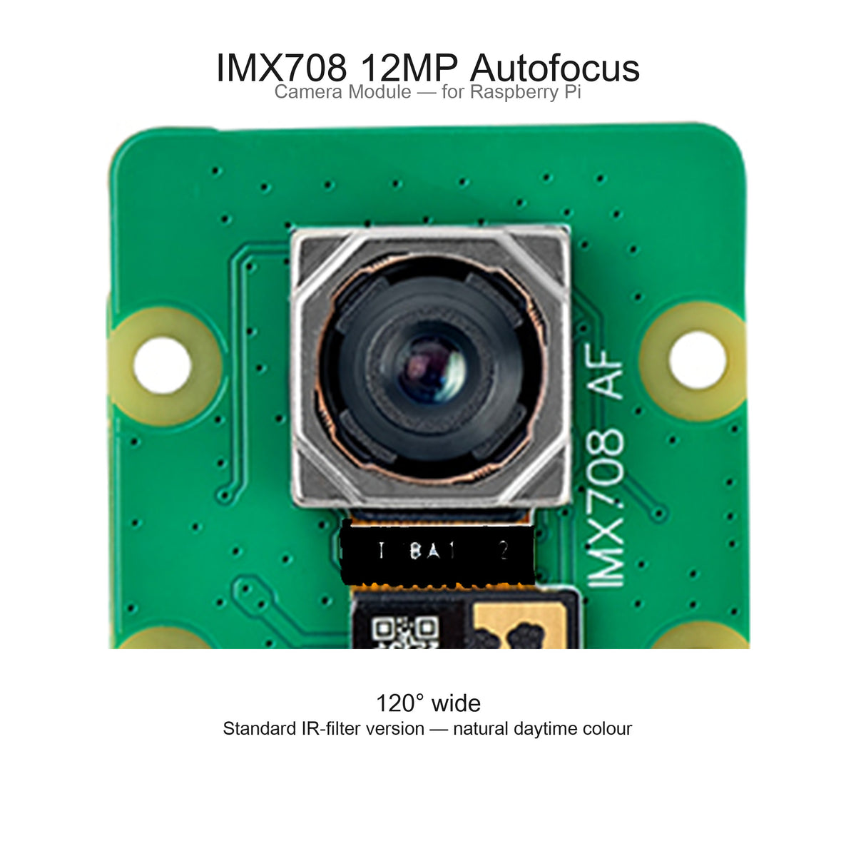 Módulo de cámara CSI IMX708 12MP – Enfoque automático